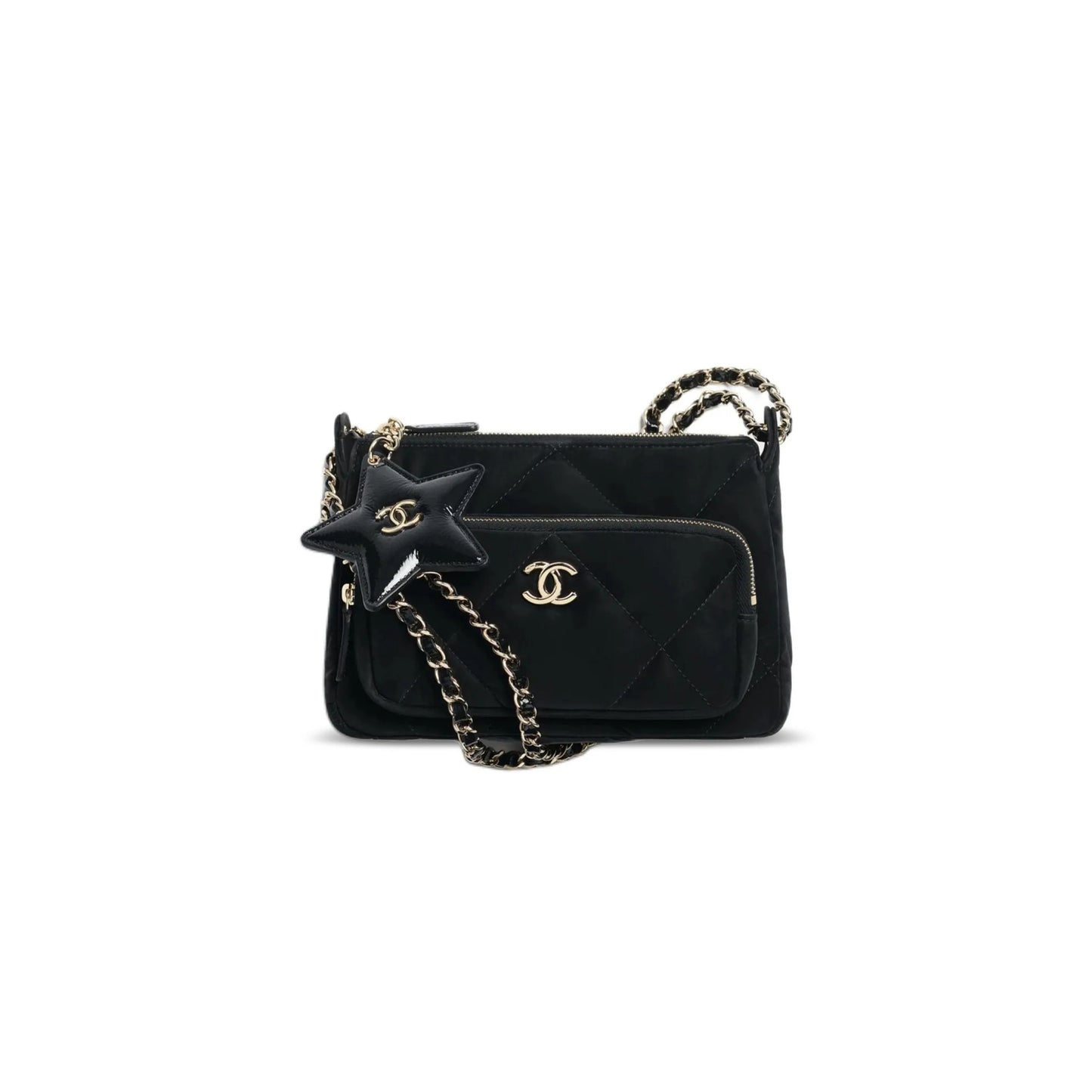Ch**el 25n mini clutch with chain as4772 (17.5*15*9.5cm)
