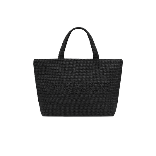 y*l Sa**t Lau*nt tote in raffia 756269gaaei1000 (50*34*17cm)