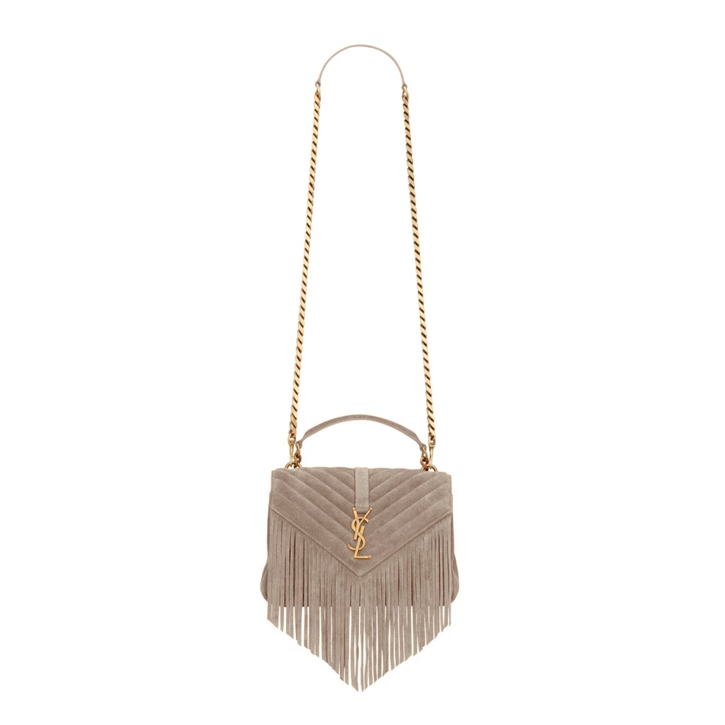 Y*L monogram college medium in suede 5317050u0i71722 (24*17*6cm)