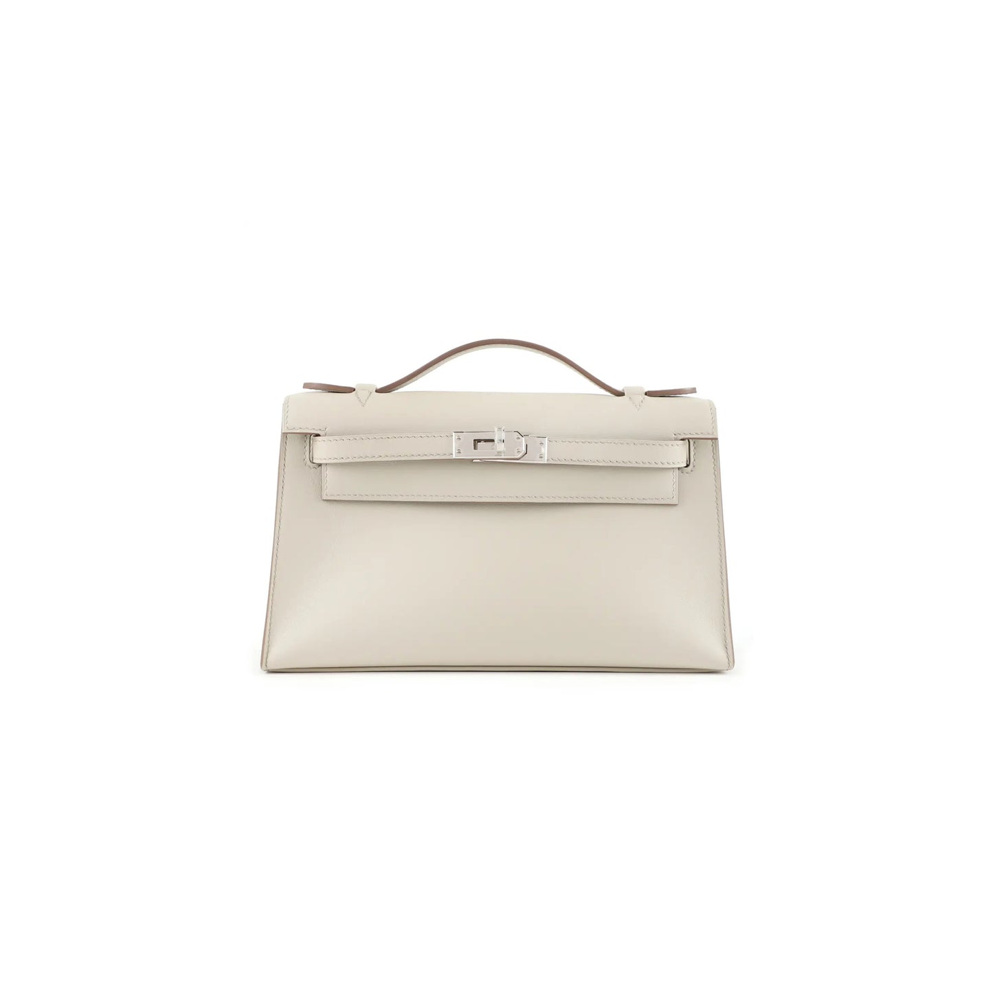 H**mes KELLY CLUTCH LEATHER CLUTCH BAG (22*14*7cm)