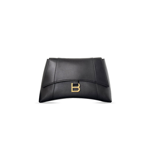 Ba*len*cia*ga down town shoulder bag in black 7364732arbz1000 (30*17.3*9.9cm)