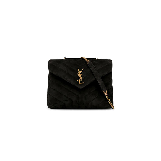 Y*L loulou medium chain bag in suede 487216142203 (32*22*11cm)