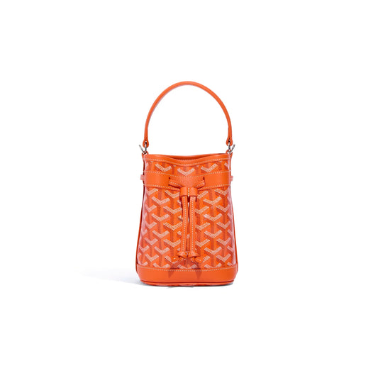 Go*ard petit flot mini bucket bag peflotminty07cl07p (17.5*12*10cm)