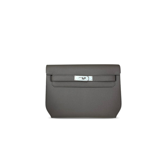 H**mes MASTER KELLY DEPECHES 25 POUCH EPSOM 302504 (25.5*20*4cm)