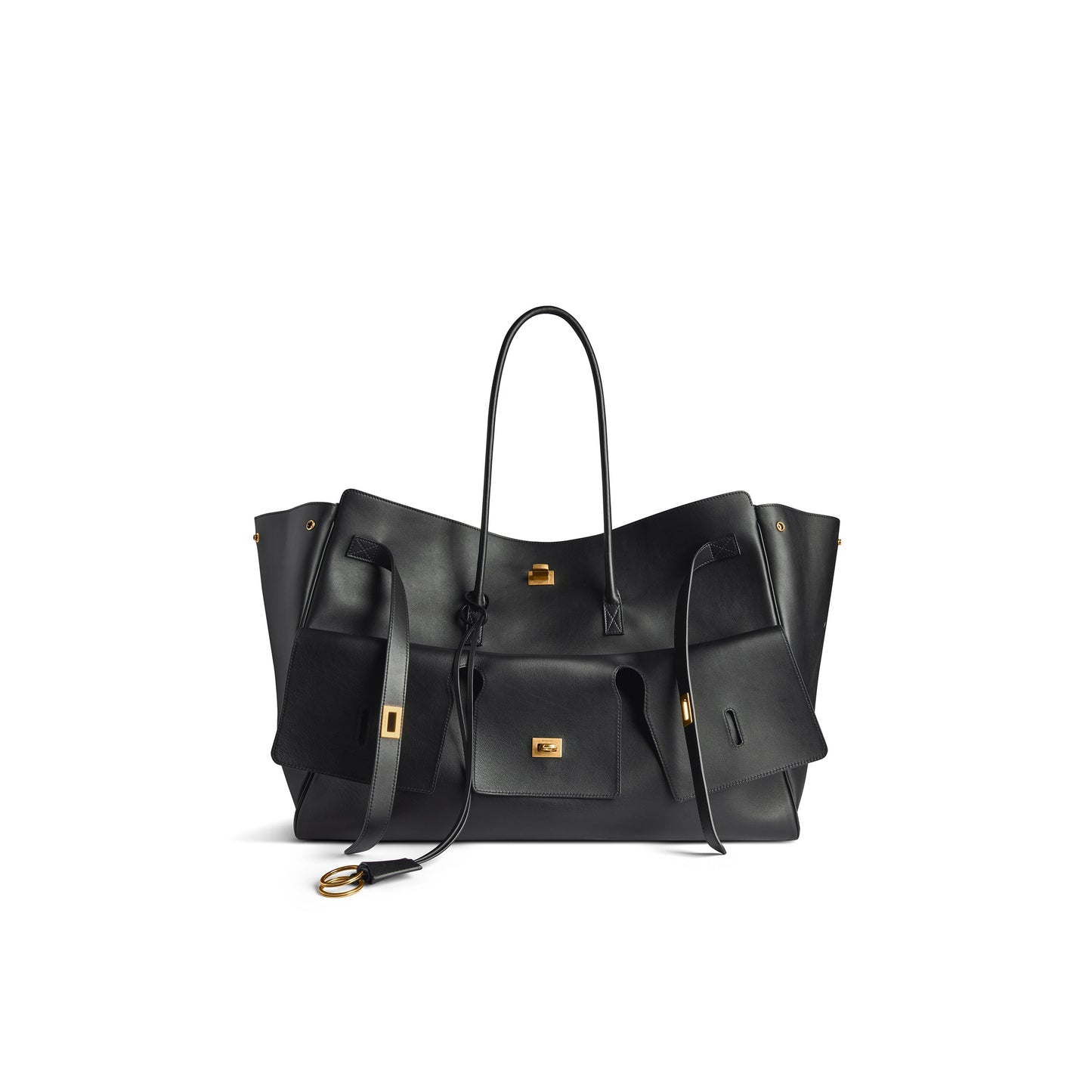 Ba*len*cia*ga bel air xl carry all bag in black 8054802abav1000 (61.9*51.8*23.8cm)