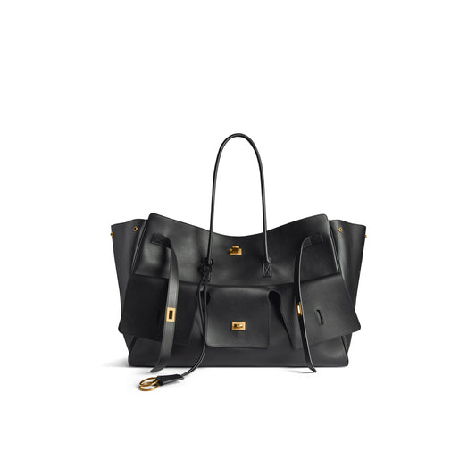 Ba*len*cia*ga bel air xl carry all bag in black 8054802abav1000 (61.9*51.8*23.8cm)
