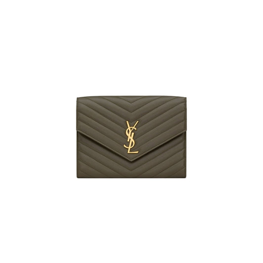 Y*L cassandre matelassÉ flap pouch in lambskin 759533aaa443212 (21*16*3cm)