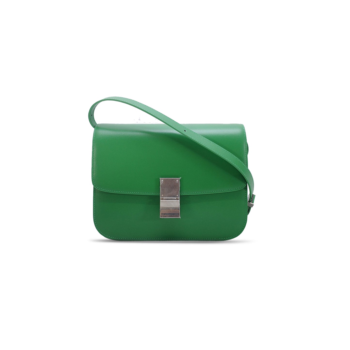 Ce**e medium shoulder bag in teen classic striped calfskin 164173dls.27ok (24*18*7cm)