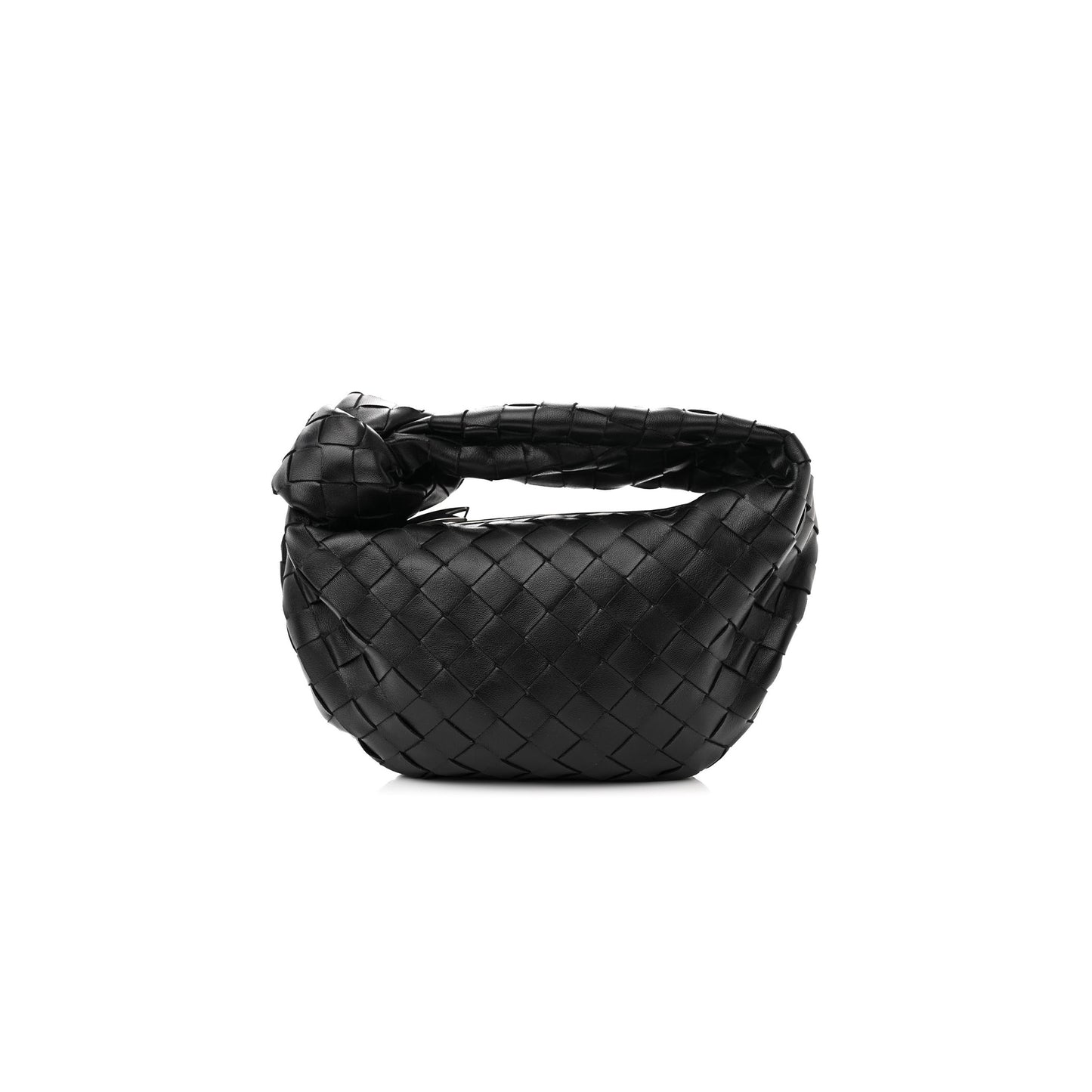 bo*te*ga Ve*ne*ta nappa intrecciato mini jodie black (21*14*3cm)