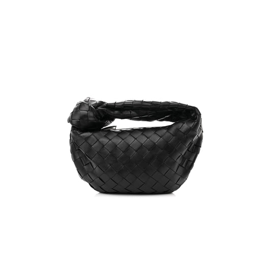 bo*te*ga Ve*ne*ta nappa intrecciato mini jodie black (21*14*3cm)