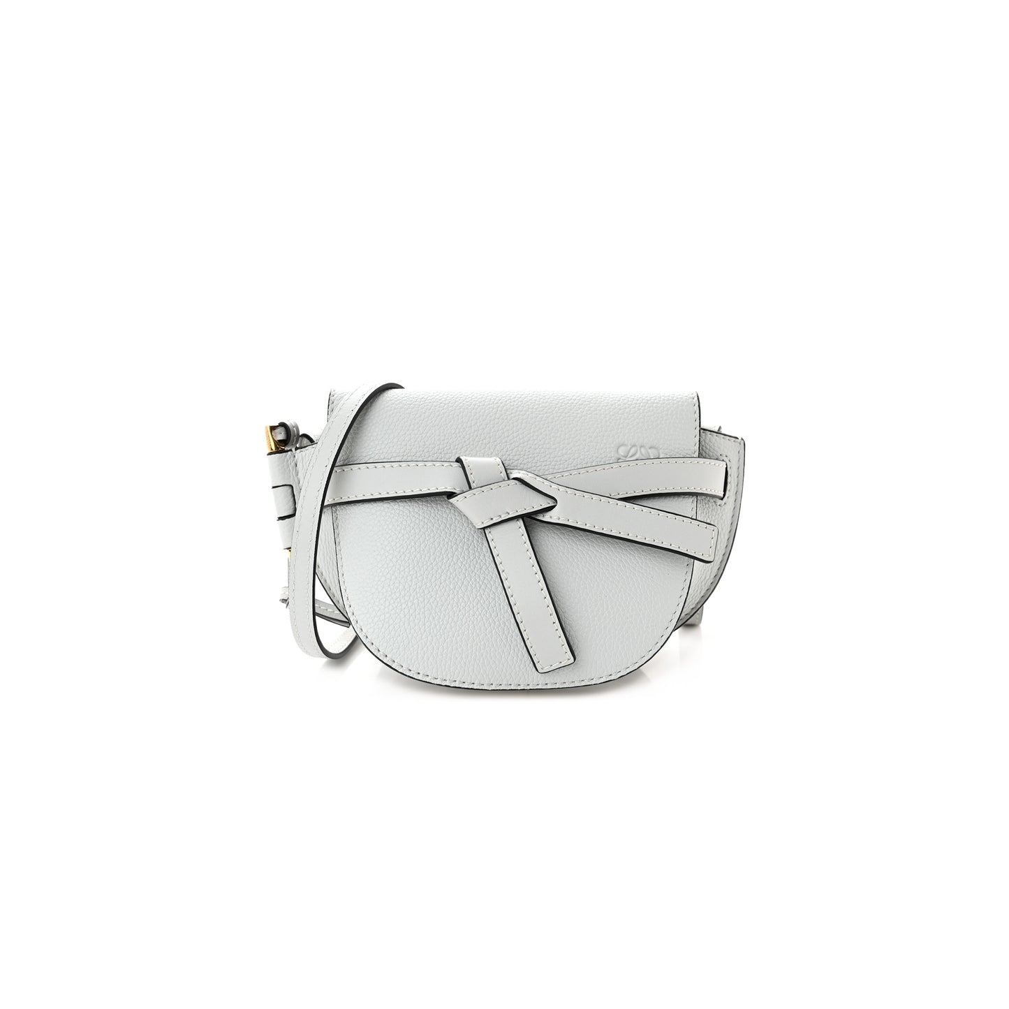 l*ew* soft grained calfskin anagram card holder lemon (20*12*7cm)