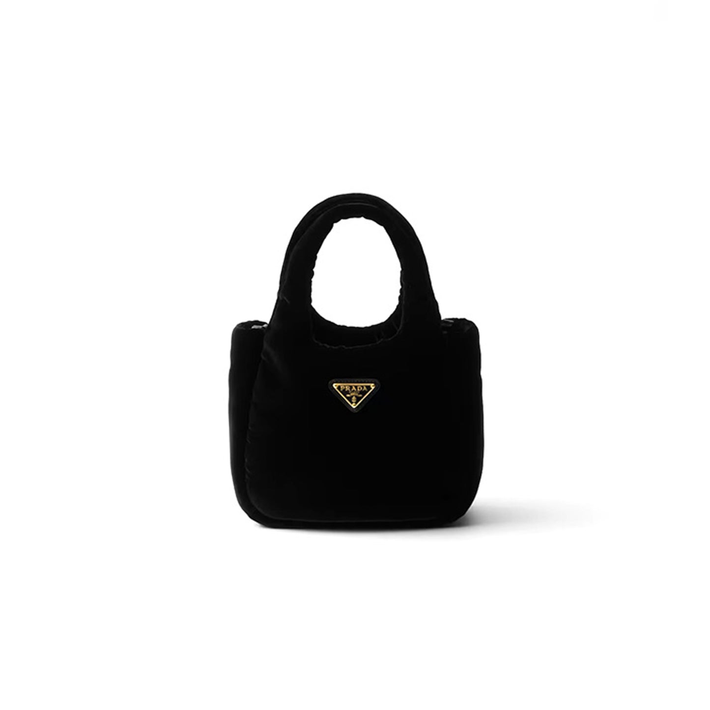 Pra*a velvet mini handbag 1ba410 (16*14*7.5cm)