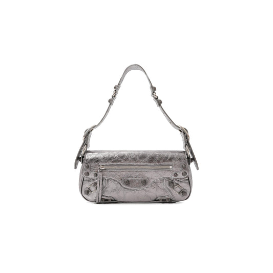 Ba1en*iaga women''s le cagole in small silver 7716400gt3y8103 (29.9*13.9*4.5cm)