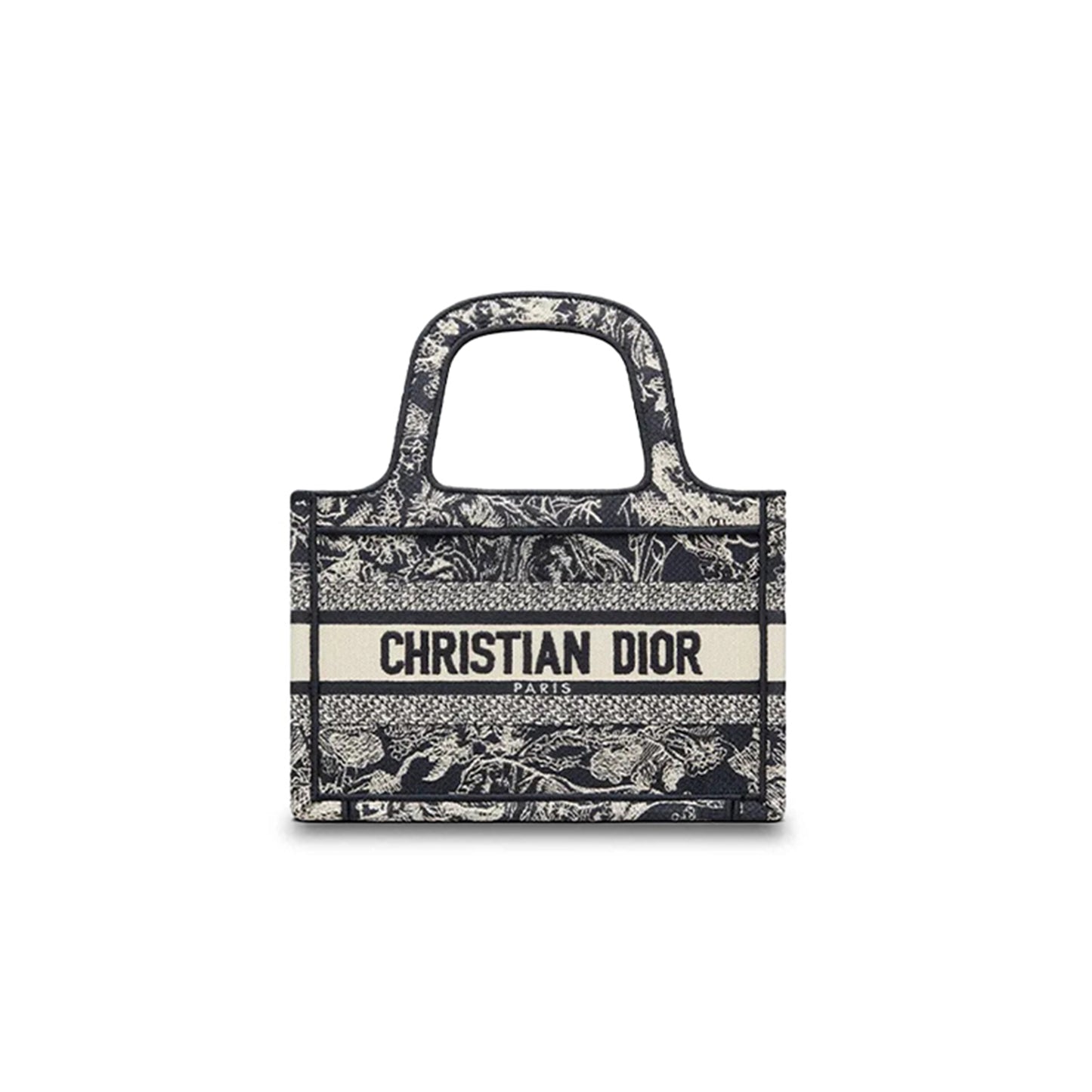 D*or mini book tote bag s5475zrgo-m928 (24*22*8cm)
