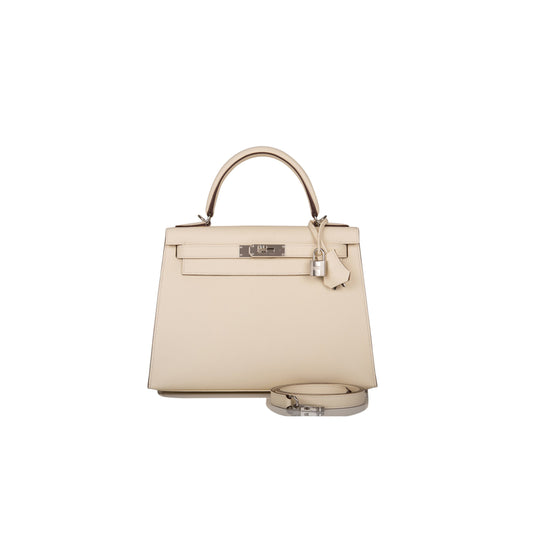 H**mes kelly sellier 28 nata verso epsom palladium hardware (28*22*10cm)