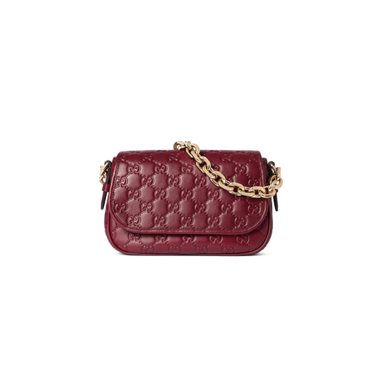 G*u*i gg emblem small shoulder bag ‎847448 (20.5*13*7cm)