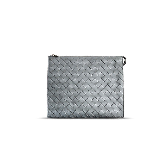 bo*te*ga Ve*ne*ta intrecciato standing pouch 729303vcpq38802 (27*21*8cm)