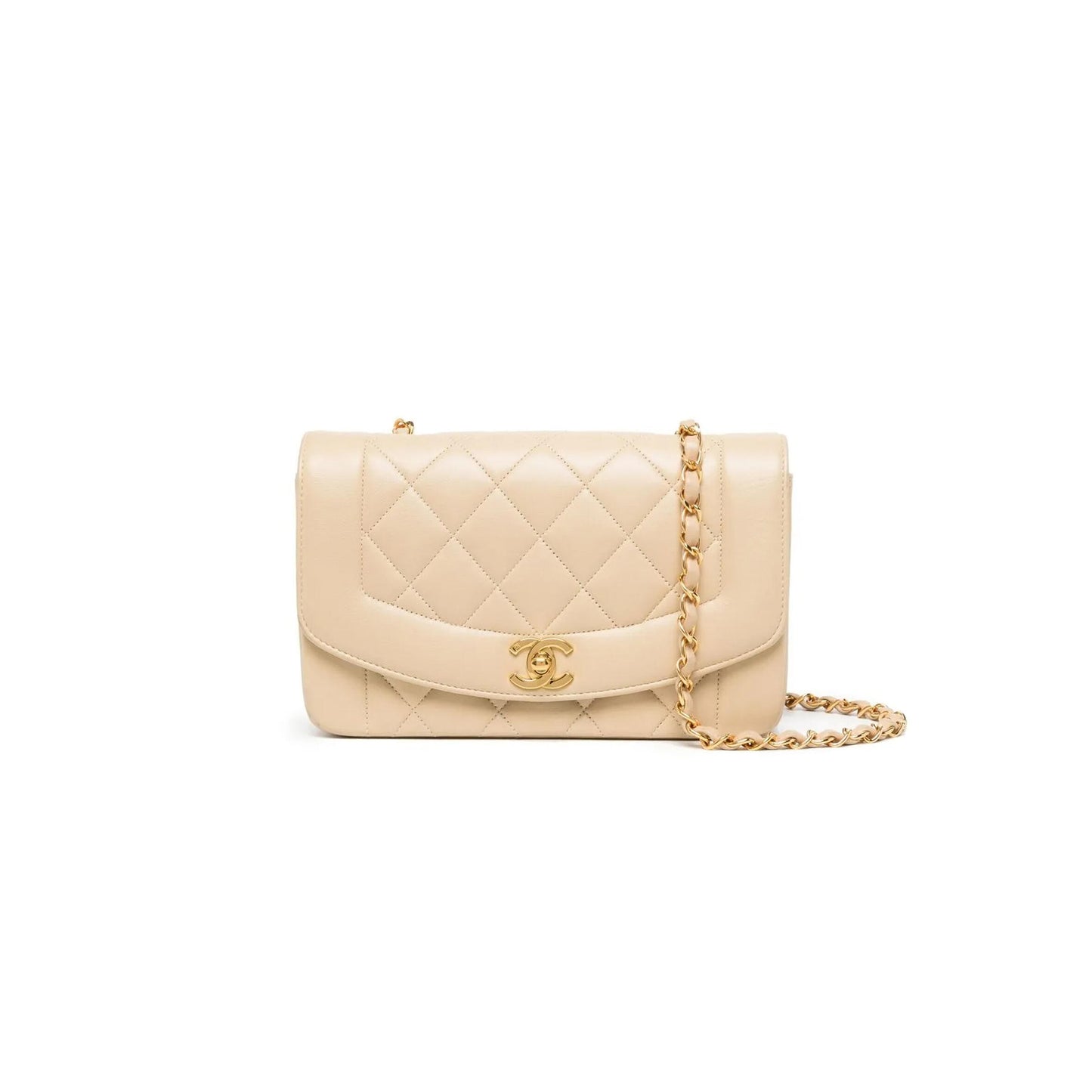 Ch**el small diana flap bag 186023 (22*14*7cm)