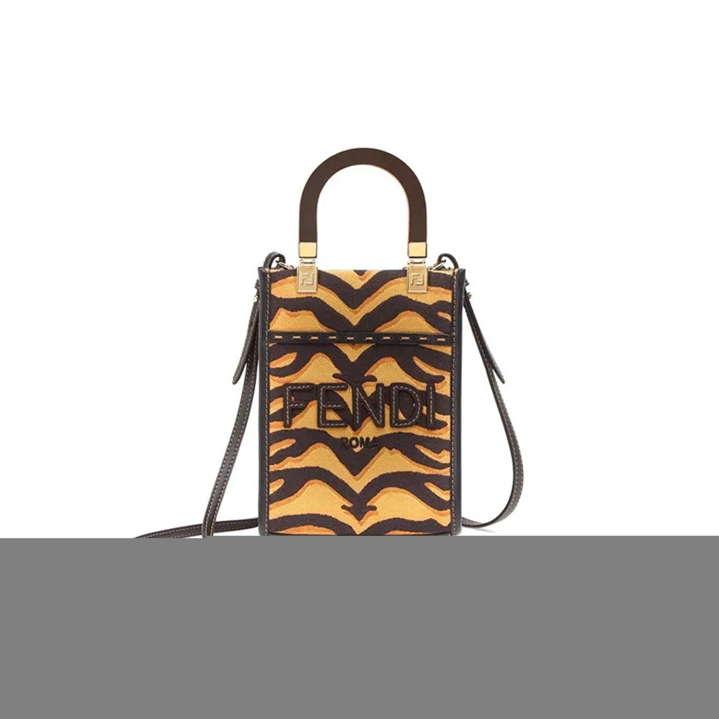 F**di mini sunshine shopper tote 8bs051aj7pf1geu (18*14*5.5cm)