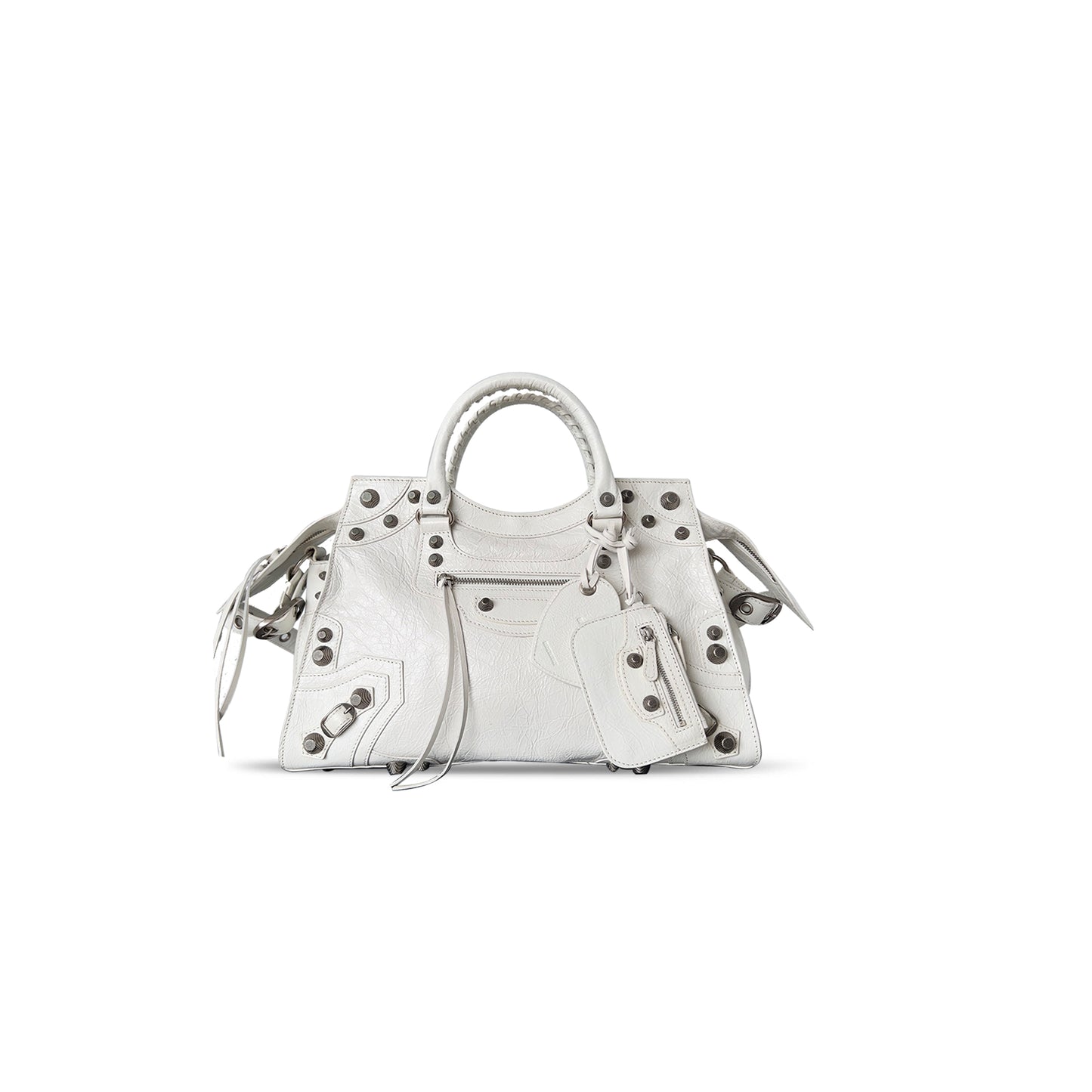 Ba*len*cia*ga neo cagole city in white 700451210bq1000 (38.9*24.9*17cm)