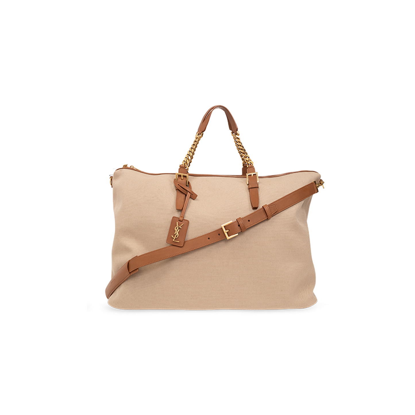 y*l laurent travel bag in desert dust&bR1ck 773705fac7t9856 (48*32*20cm)
