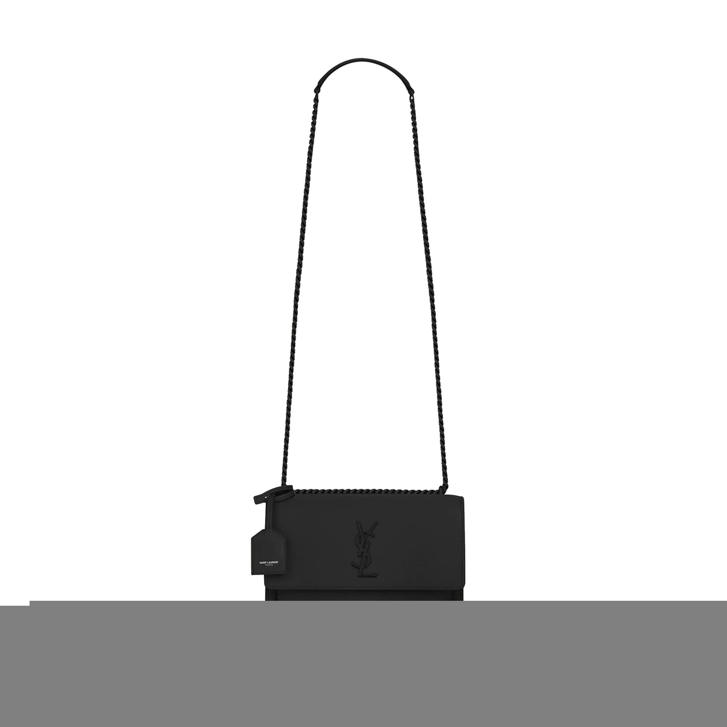 Y*L sunset medium chain bag in smooth leather 442906d420u1000 (22*16*6.5cm)