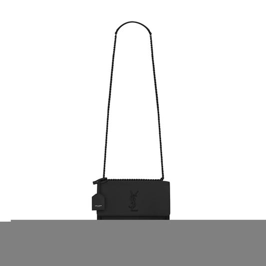 Y*L sunset medium chain bag in smooth leather 442906d420u1000 (22*16*6.5cm)