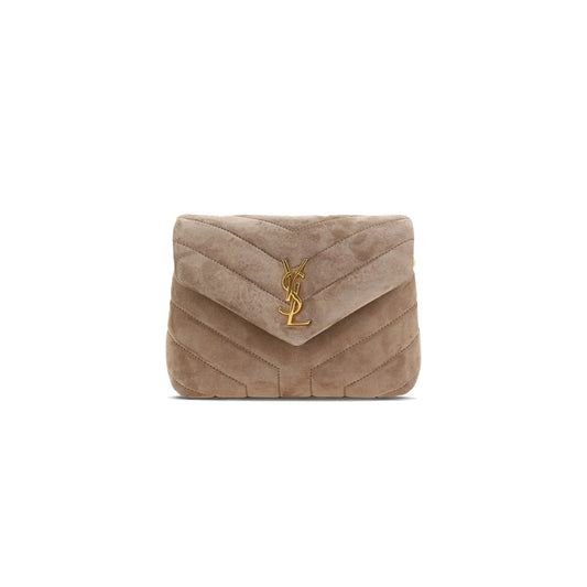 Y*L toy loulou shoulder bag in suede 6784011u8212346 (20*14*7cm)