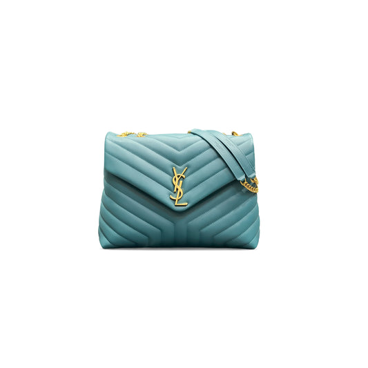 Y*L loulou medium chain bag in quilted leather 487216311405 (32*22*11cm)