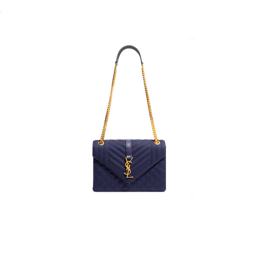 Y*L envelope medium chain bag in suede 487206366054 (24*17.5*6cm)
