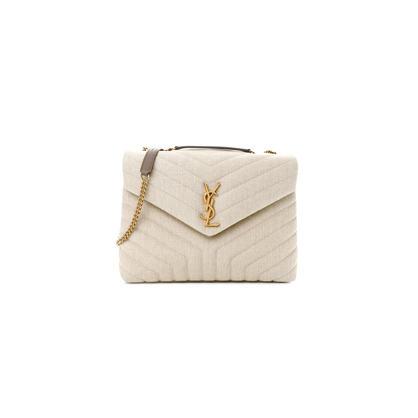 Y*L loulou medium chain bag in linen 4872161571476 (32*22*12cm)