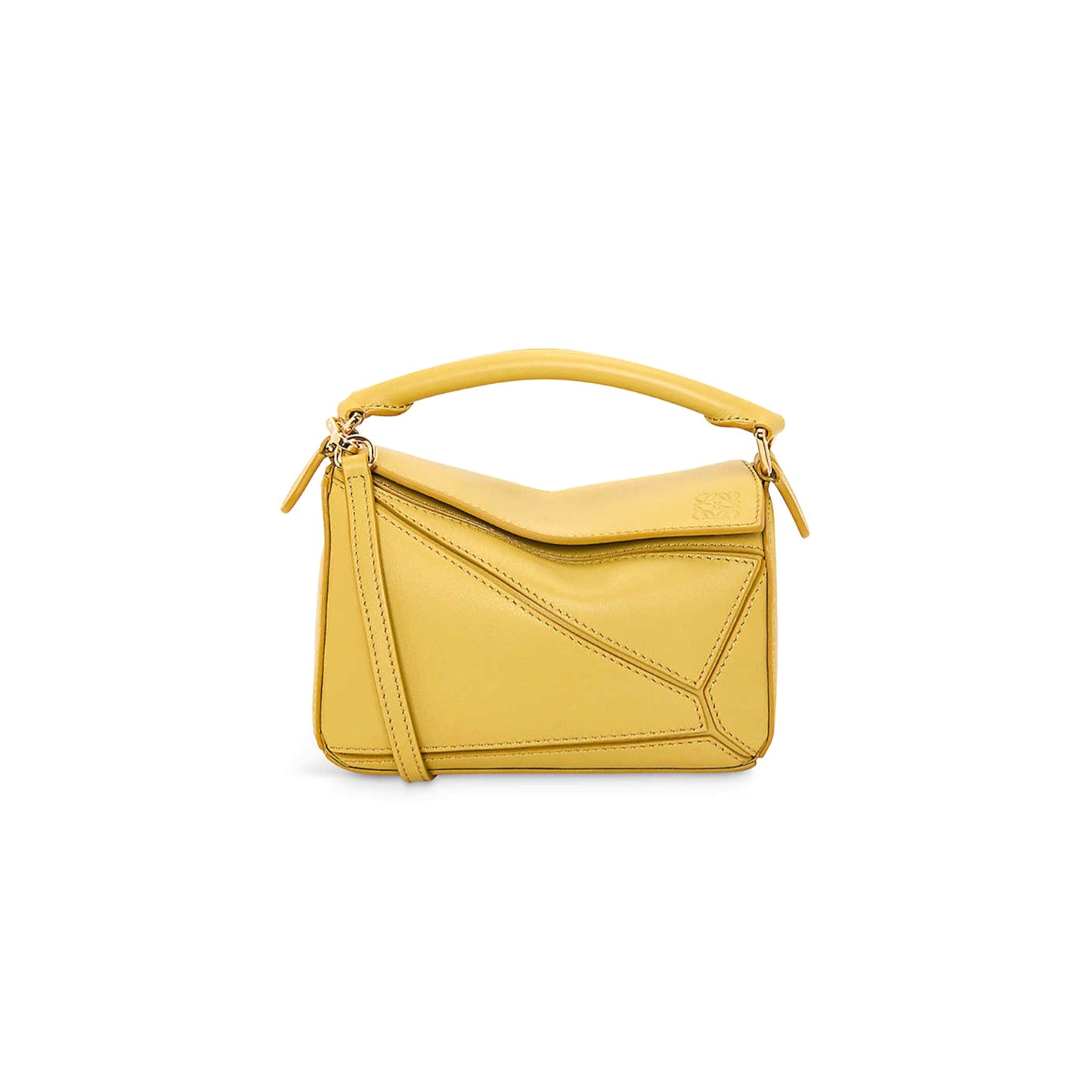 L0ew* mini puzzle edge bag in classic calfskin 061838-6 (18*12.5*8cm)