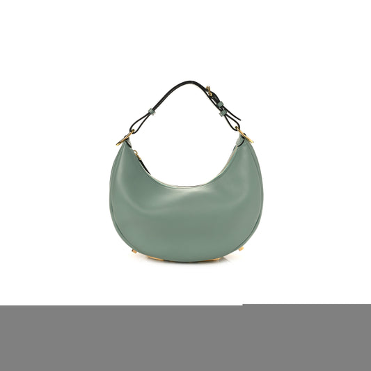 F**di vitello grace matte small F**digraphy hobo bag menta (28*18*10cm)