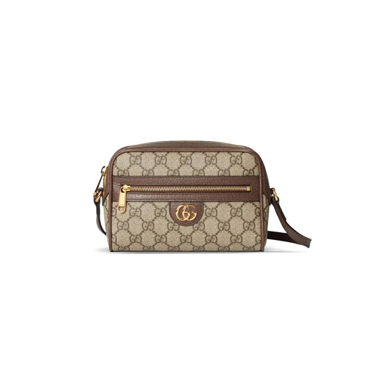 G*u*i ophidia canvas shoulder bag 772311 (18*14*5cm)