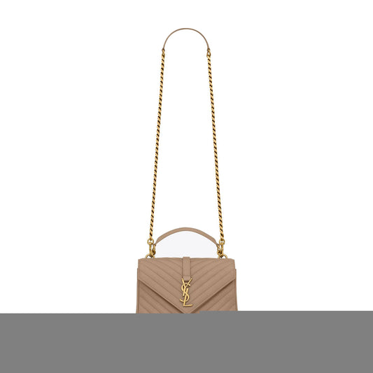 Y*L college medium in quilted leather 600279brm072826 (24*17*6.5cm)