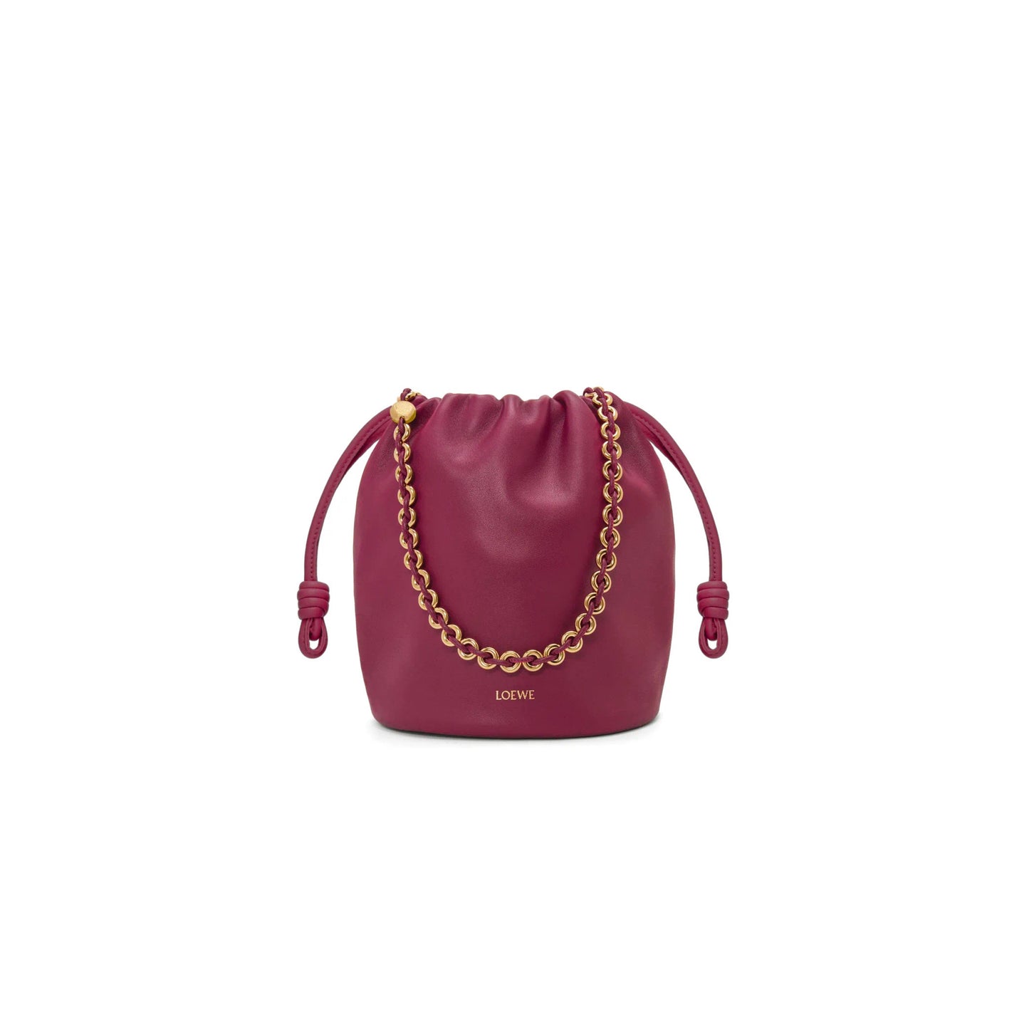 l*ew* flamenco purse bucket in mellow nappa lambskin a411fpbx02-1048 (32*24*17cm)