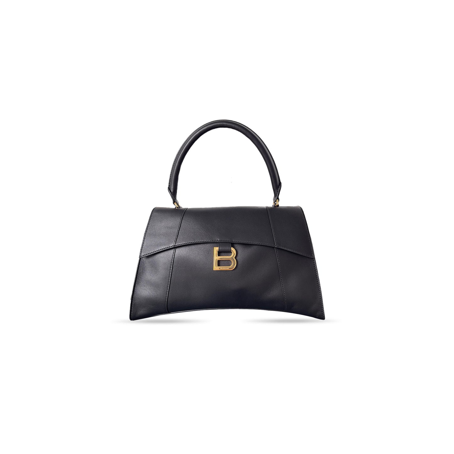 Ba1en*iaga women''s hourglass soft bag medium in black 8107332abf91000 (37*23.8*13.9cm)