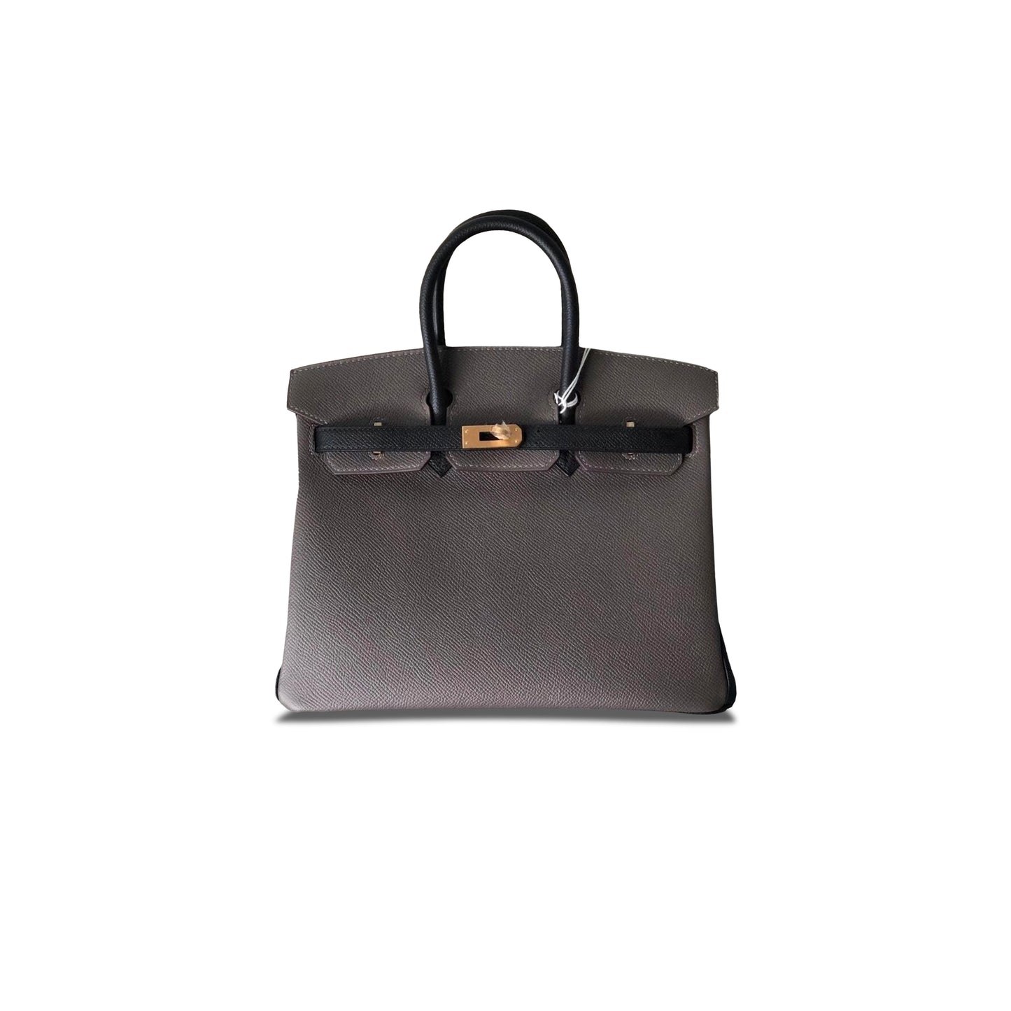 H**mes master birkin 25cm 8f etain pewter grey bk258fepgpo (25*20*13cm)