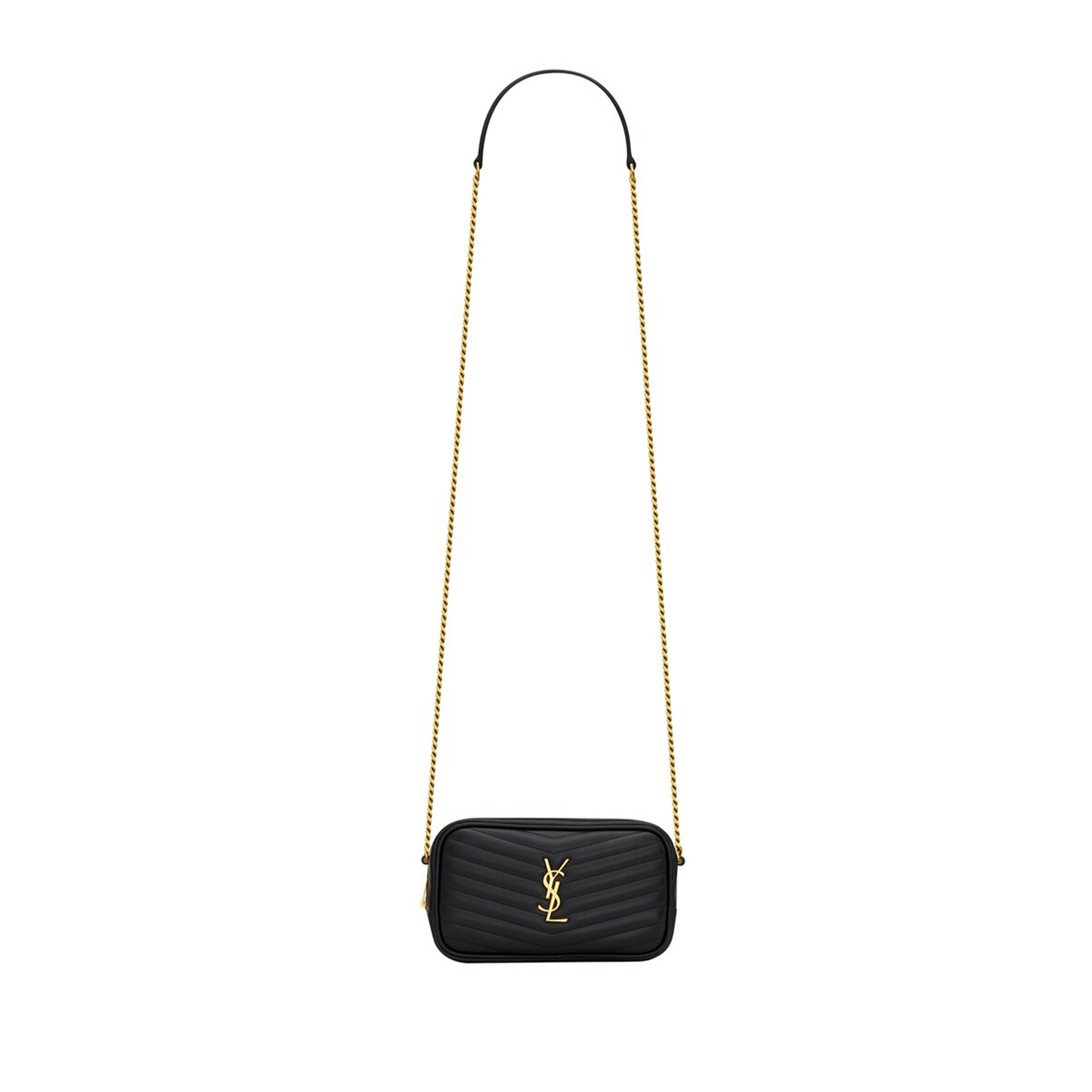 Y*L mini lou in quilted leather 748849dv7011000 (19*10.5*5cm)