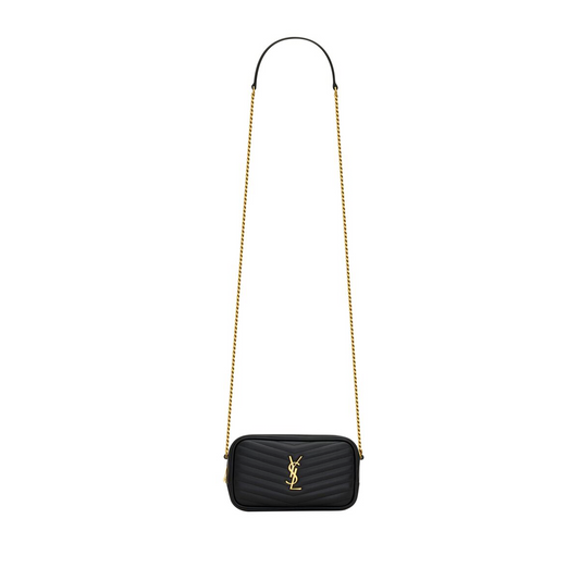 Y*L mini lou in quilted leather 748849dv7011000 (19*10.5*5cm)