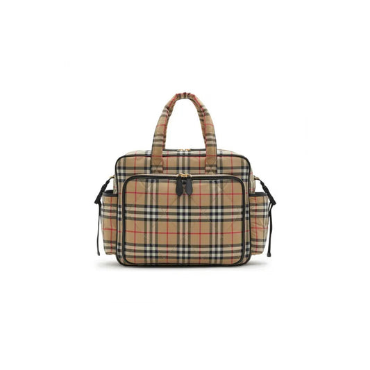 Bv*b*rry quilted nylon baby changing bag (42*30*18cm)