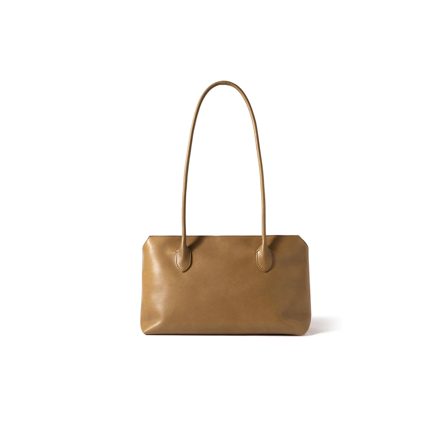 T*e R0w terrasse leather tote w1292l72mushg (33*20.3*17.8cm)