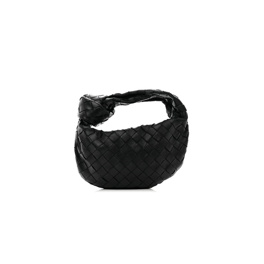 bo*te*ga Ve*ne*ta nappa intrecciato mini jodie black (25*14*6cm)