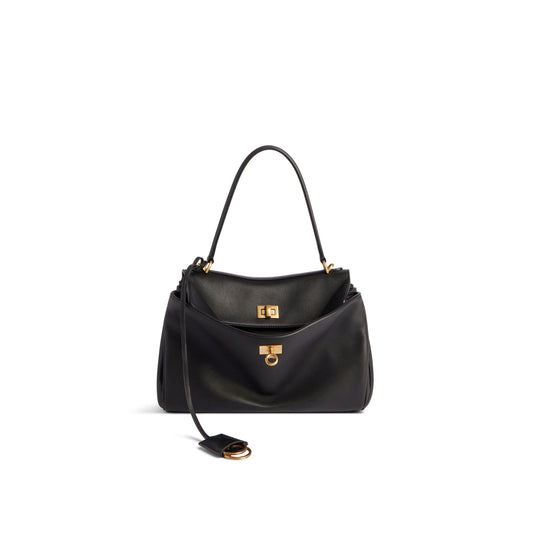 Ba*len*cia*ga rodeo small tote gold hardware (28.9*20*9.9cm)