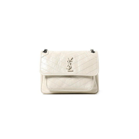 Y*L niki large in crinkled vintage leather 498830306552 (32*23*9cm)