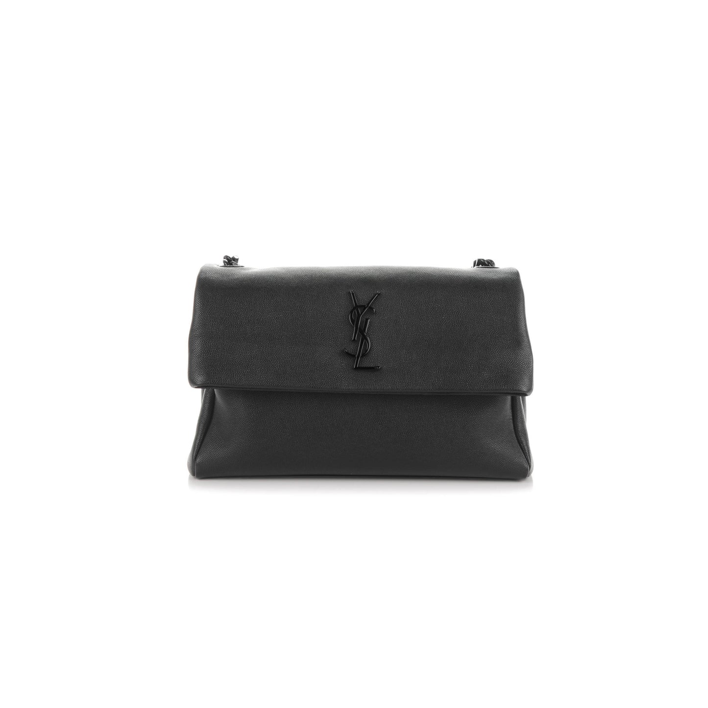Y*L medium west hollywood monogram fold-over grey 165589 (28*18*11cm)