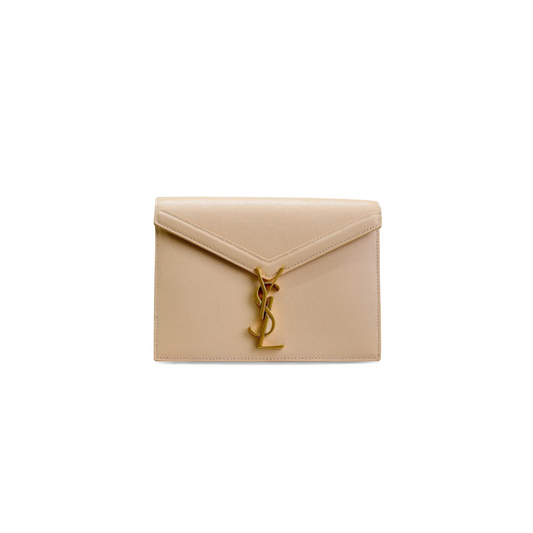 Y*L cassandra chain bag in grain de poudre embossed leather dd13138 (22*16.5*5.5cm)