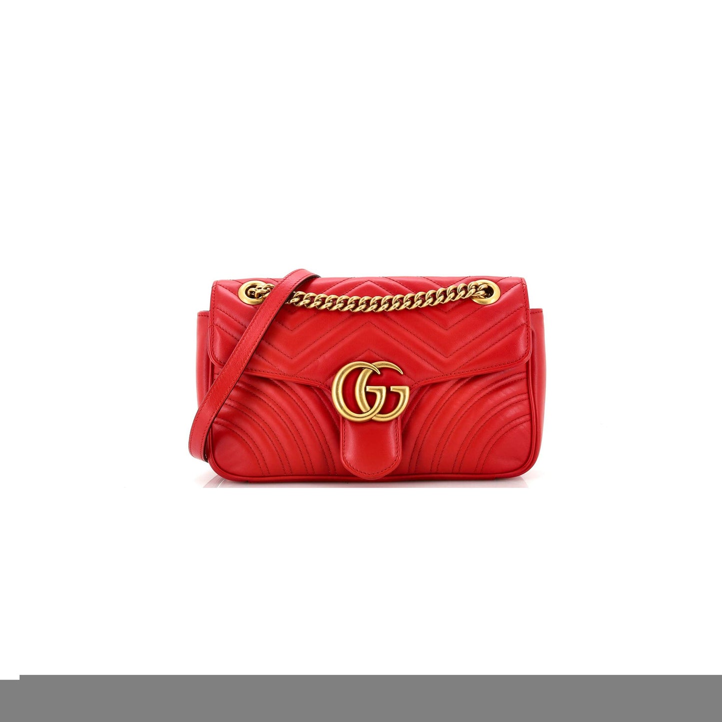 G*u*i    marmont small matelasse shoulder bag 443497 (26*7*15cm)