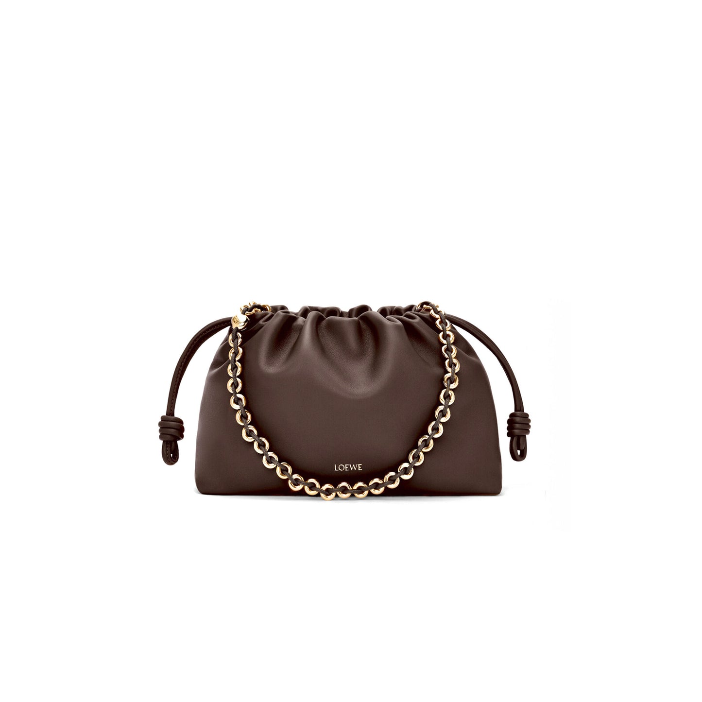 L0ew* medium flamenco purse in mellow nappa lambskin a411fcrx75 (30*20*10.5cm)
