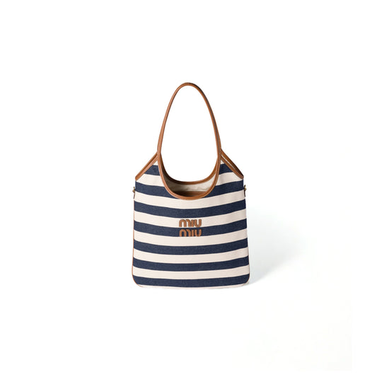 M1v M1v ivy canvas and leather bag 5bg231_2ibb (40*35cm)